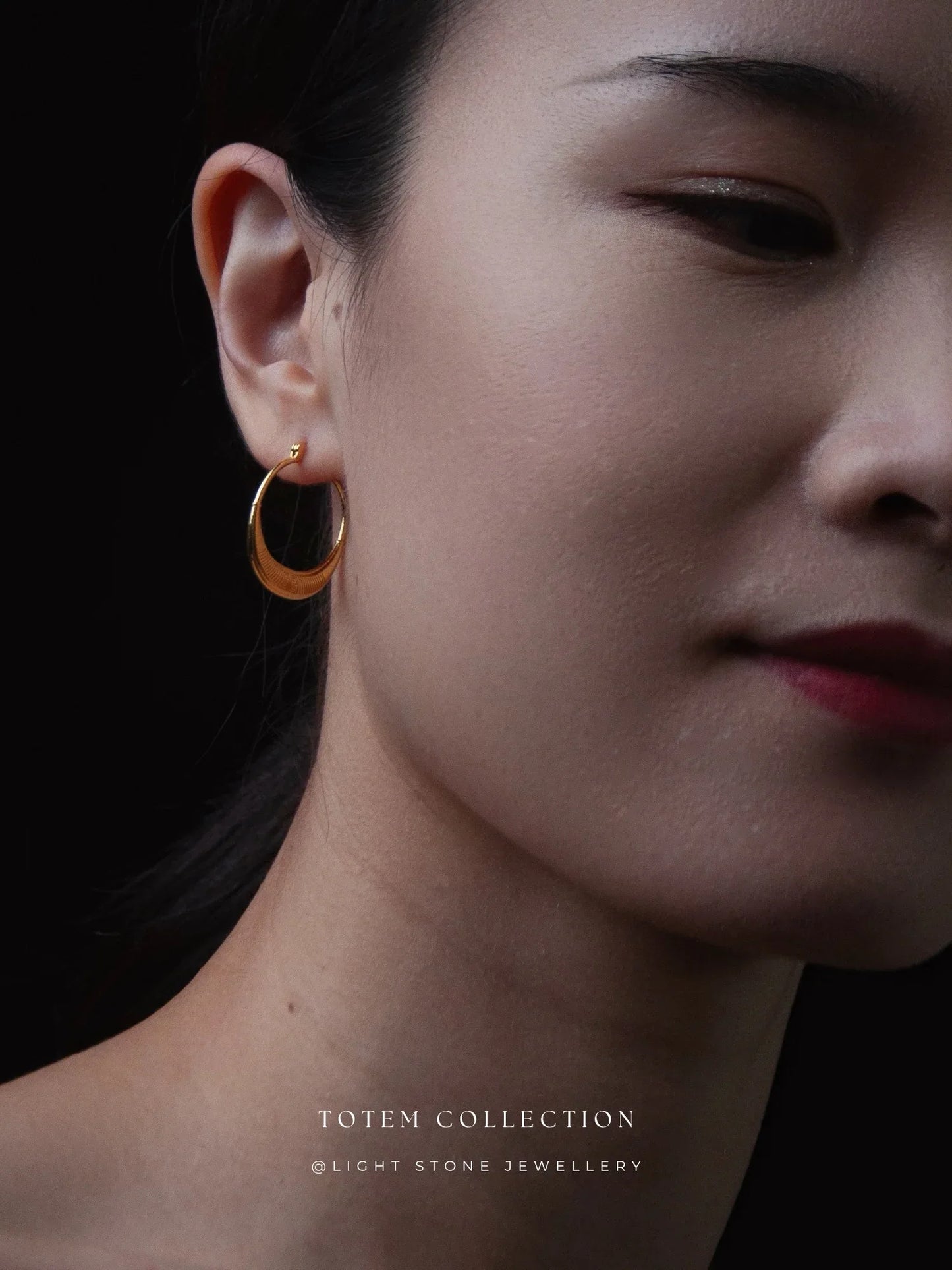 Totem Eternal Elegance Golden Earrings