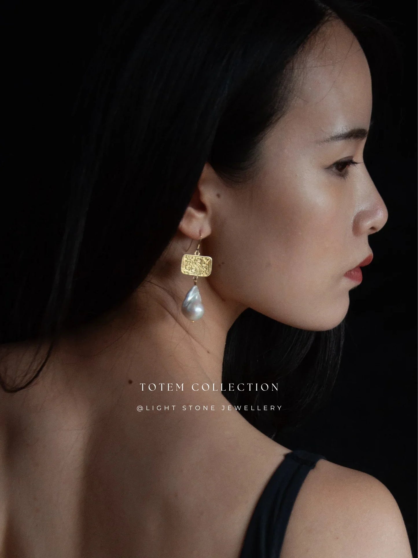 Totem Retro-Modern Phoenix  Earrings