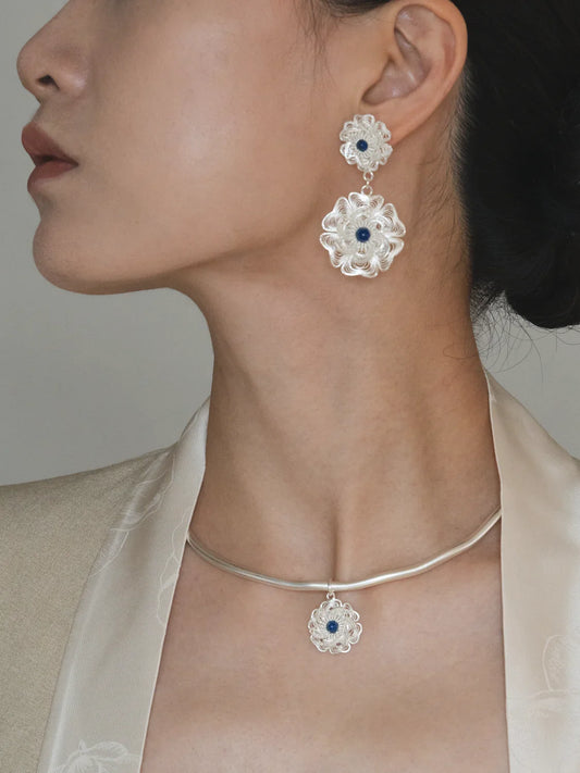 Huasi Twin Bloom Earrings